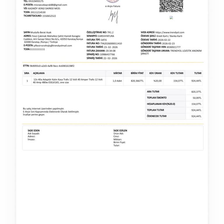 Arızalı Trafo Değişimi Talebi Reddedildi