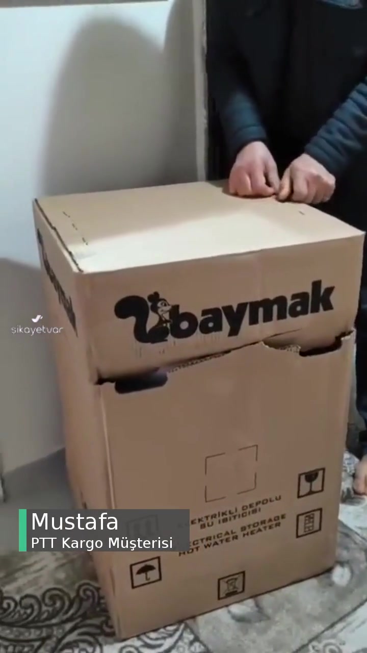 PTT Kargo Hasarlı Ürün Teslimatı videonun kapak resmi