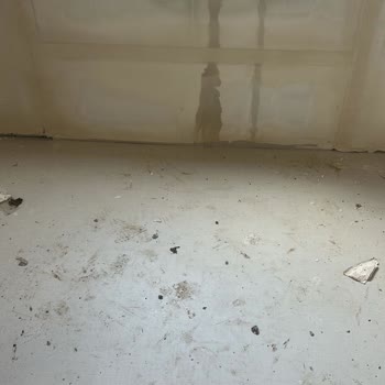 Baraxe Konteyner Yağmur Yağdı Tavanlar Su Akıtıyor Alçıpanlar Zarar Gördü