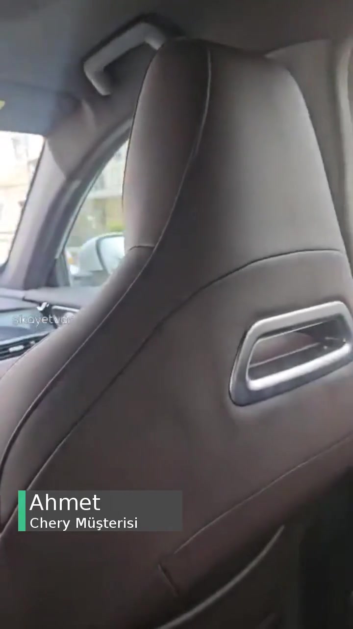 Chery Tiggo7 Koltuktan Gelen Ses videonun kapak resmi