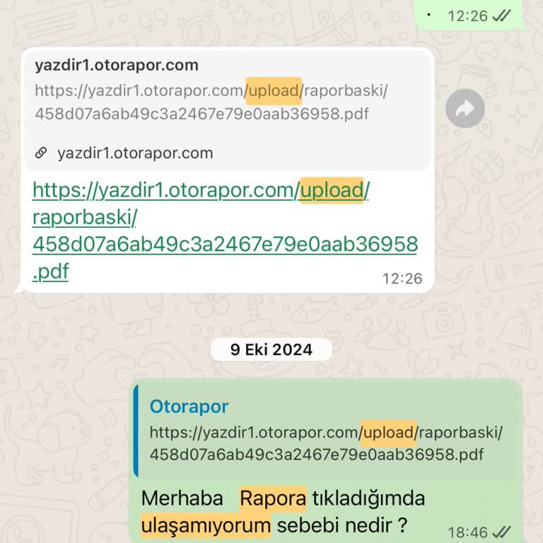 Ekspertiz Raporuna Erişemiyorum, Ek Ücret Talebi Kabul Edilemez