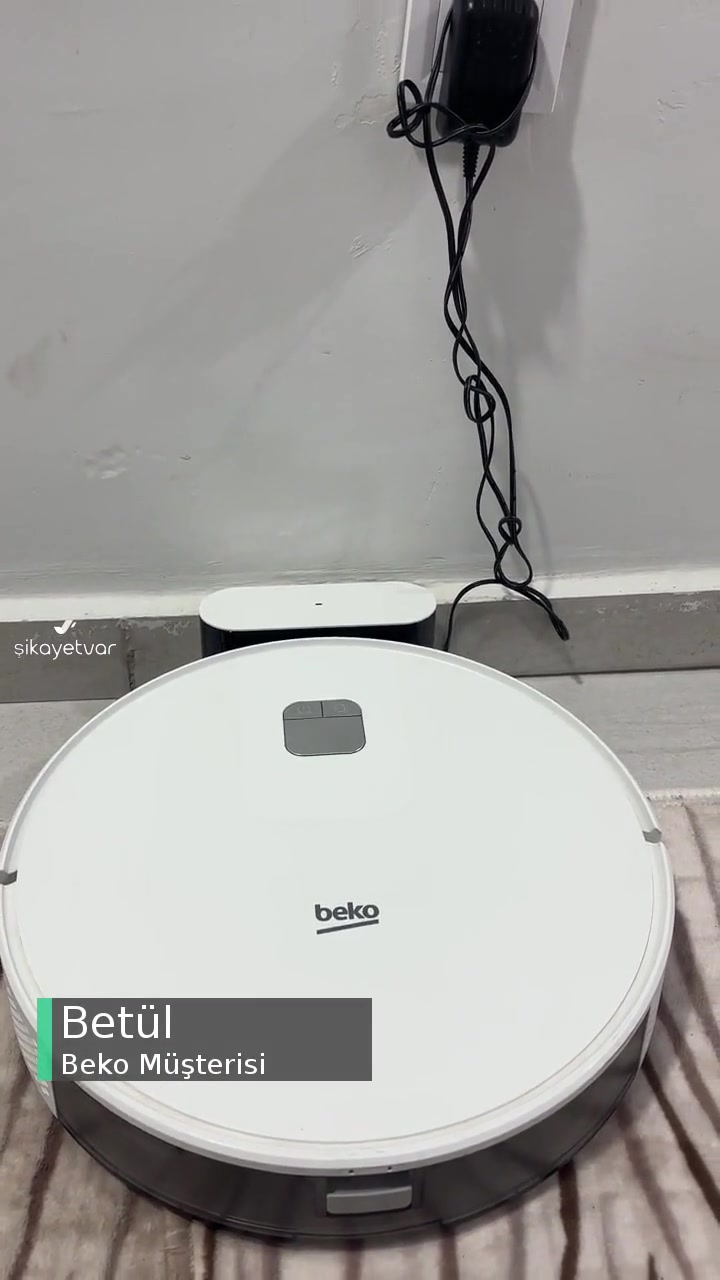 Beko Robot Süpürgeden Ses Gelmesi Ve Çalışmaması videonun kapak resmi