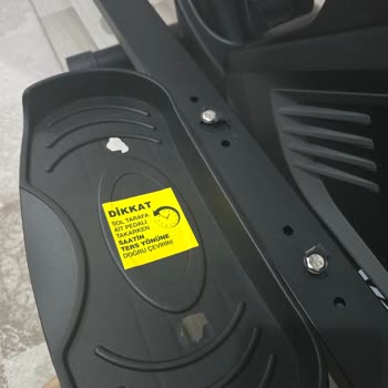 Plastik Basamak Kırıldı, Voit Eliptik Bisikletin Garanti Kapsamında Onarım Bekleniyor