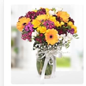 Görseldeki Çiçekle Uyumlu Olmayan Kalitesiz Aranjman Ve Cevapsız Şikayet