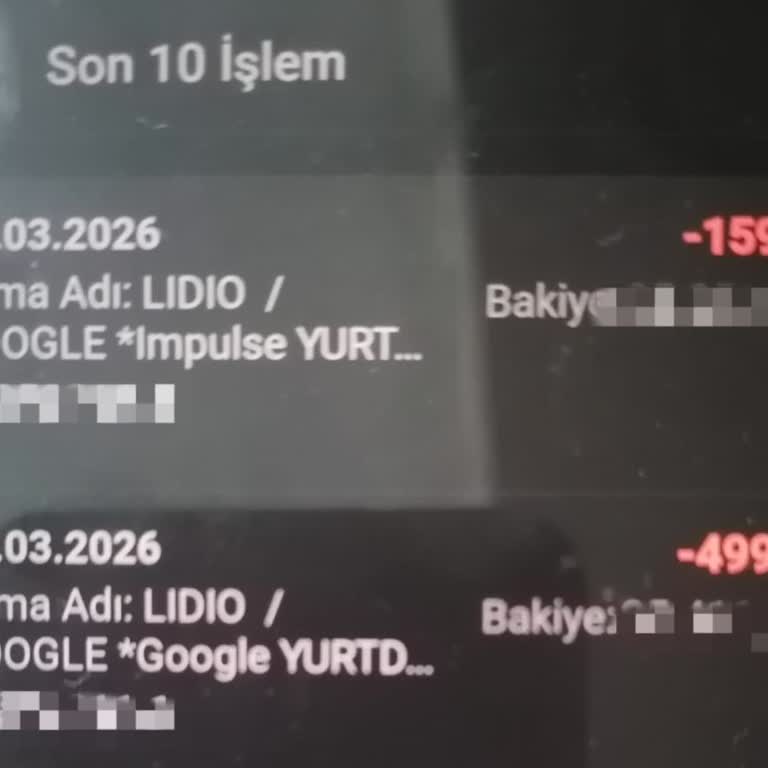 Kuveyt Türk Kartımdan Yetkisiz Google Harcamaları Ve İade Talebi