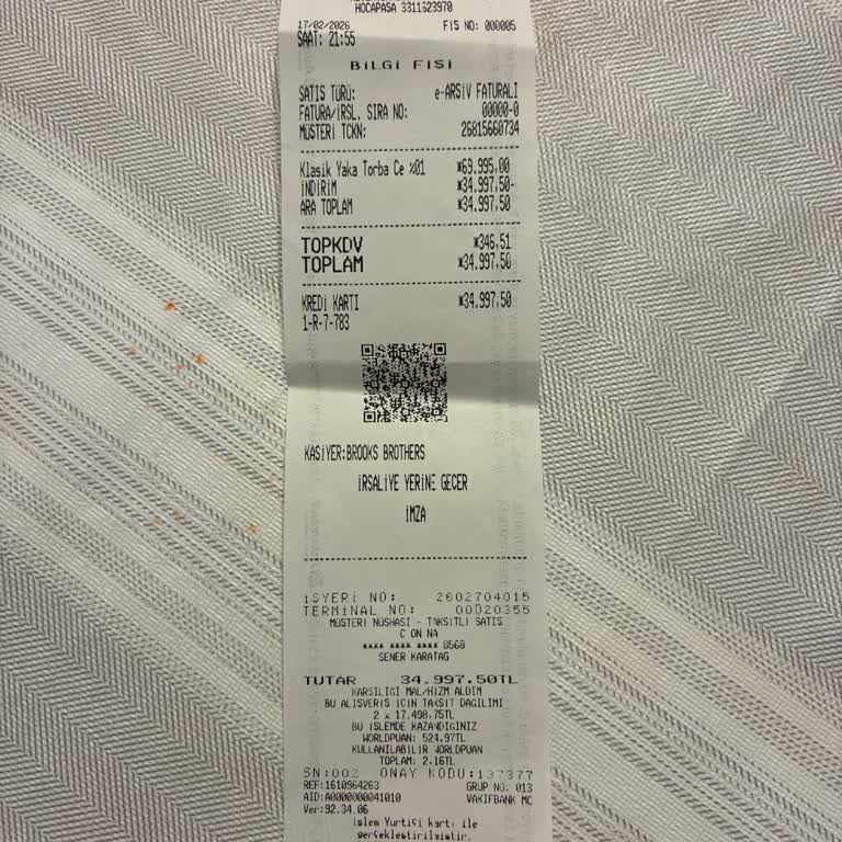 Brooks Brothers Deri Montumun Fiyatı Yarıya Düştü, Güvenim Sarsıldı