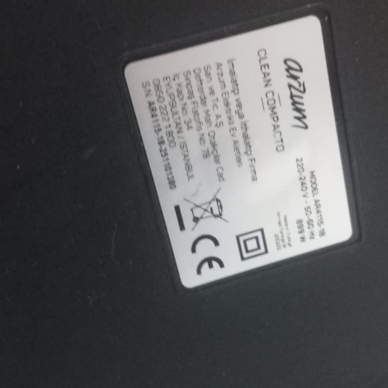 Arzum Elektrikli Süpürge Çekim Gücü Sorunu Ve Yardımcı Olmayan Müşteri Hizmetleri