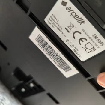 Arçelik Imperium Barista Süt Haznesi Kırıldı Ve Süt Soğuk, 3000 TL Ücret Talebi Haksız