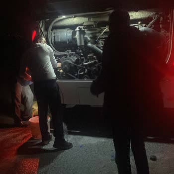 Bakımsız Otobüste Teknik Arızalar Ve Uzun Gecikme Güvenliği Tehlikeye Atıyor