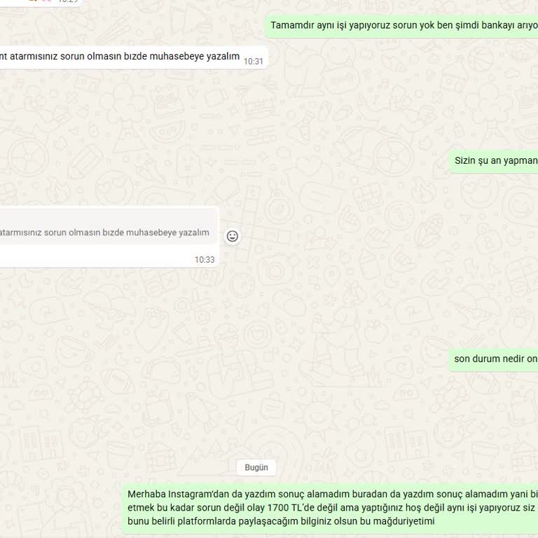 Instagram Butiğinde EFT Hatası Sonrası İlgisizlik Ve Güven Kaybı