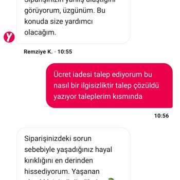 Yemeksepeti’nden Eksik Ve Yanlış Siparişler İçin İade Talebi