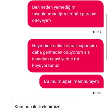 Yemeksepeti’nden Eksik Ve Yanlış Siparişler İçin İade Talebi