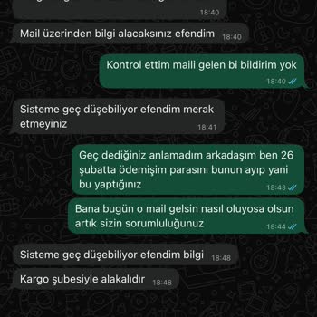 Yeezy 500 Siparişi Teslim Edilmedi Ve İade Yapılmadı