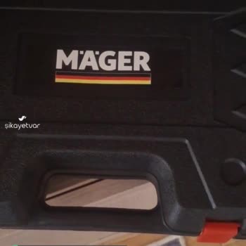 Mager İç Ve Dış Ticaret  Şarjlı Matkap Hüsranı!