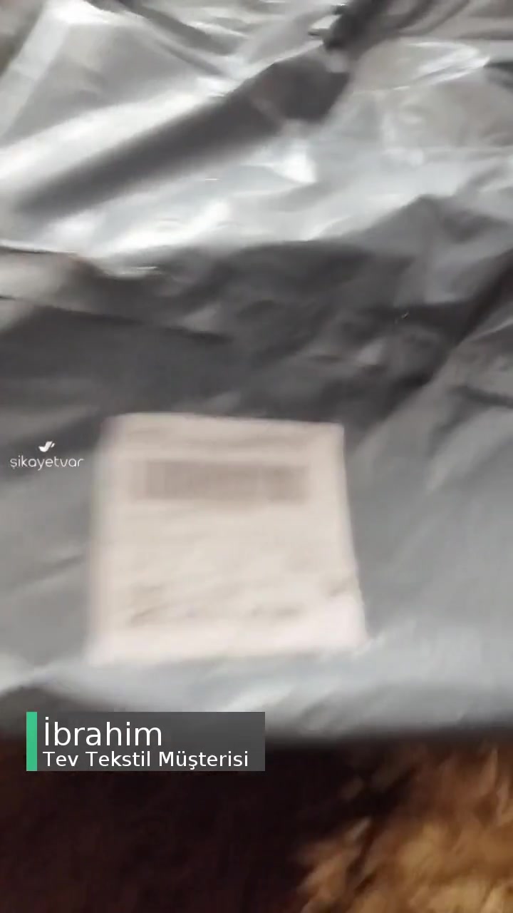 Tev Tekstil Ürünlerin İnternet Paylaştıkları Ürünlerle Hiçbir Alakası Yok! videonun kapak resmi
