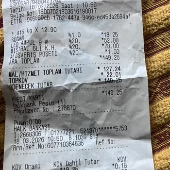 A101 Şubesinde Watt Değeri Nedeniyle İade Reddi