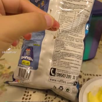Ruffles'ın İçinden İp Gibi Bir Şey Çıktı