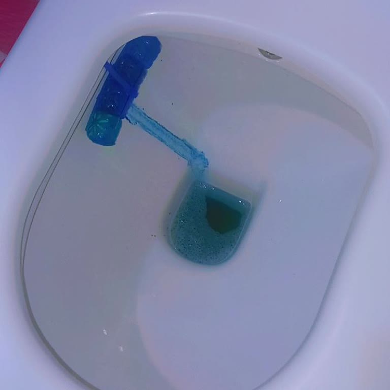 Mavi Boya İzleri Bırakan Tuvalet Bloğu Şikayeti