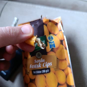 Kapalı Pakette Kurtlanmış Fıstık: Hijyen Ve Sağlık Riski