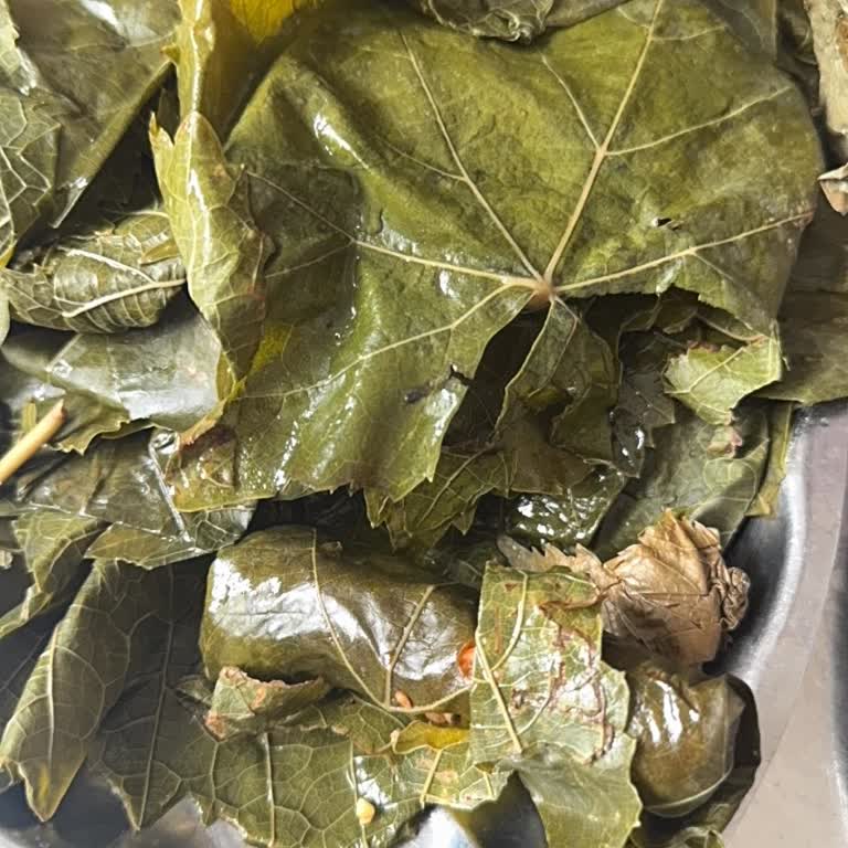 Sert Ve Sararmış Salamura Sarma Yaprakları İçin İade Talebi