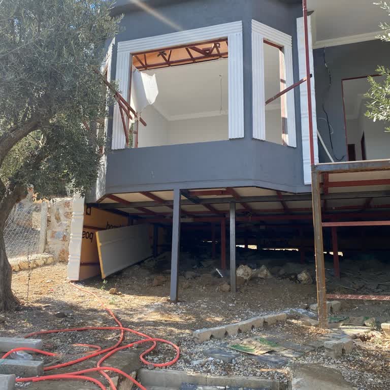 Tamamlanmamış Prefabrik Ev Ve Ödenmeyen Tutar