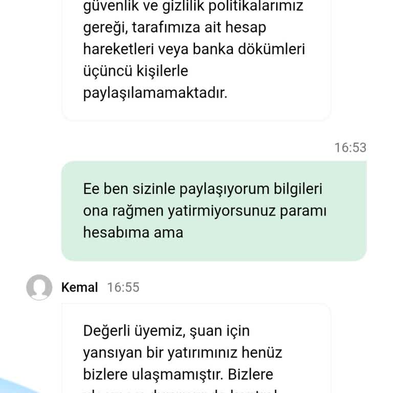 Pratik Havale İle 2.000 TL Yatırmam Hesaba Yansımıyor