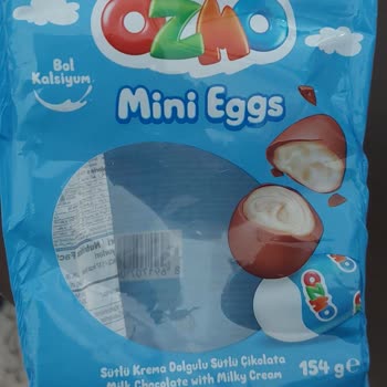 Netizgross Market’te Çift Jelatinli Bozuk Ambalajlı Mini Yumurta Çikolatası