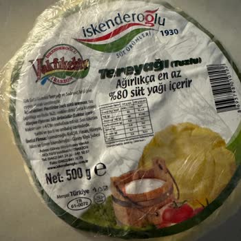 İskenderoğlu Tereyağında Peynir Benzeri Katman Oluştu