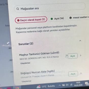 Yemeksepeti Kapanan Panel Sorunu!