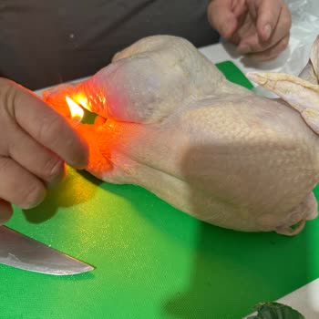 Uzman Kasap’ta Tavukta Tüyler Temizlenmemiş Hijyen Şoku