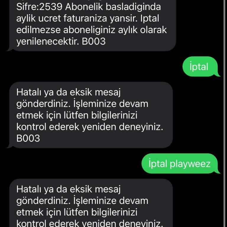 İzinsiz Playweez Aboneliği Ve 279 TL Geri Ödeme İsteği