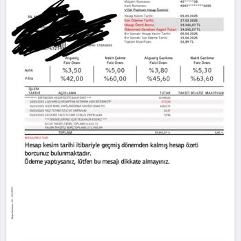 İş Bankası Kredi Kartı Gecikme Kaydı Yanlışlığı Ve Kredi Başvurularının Reddedilmesi