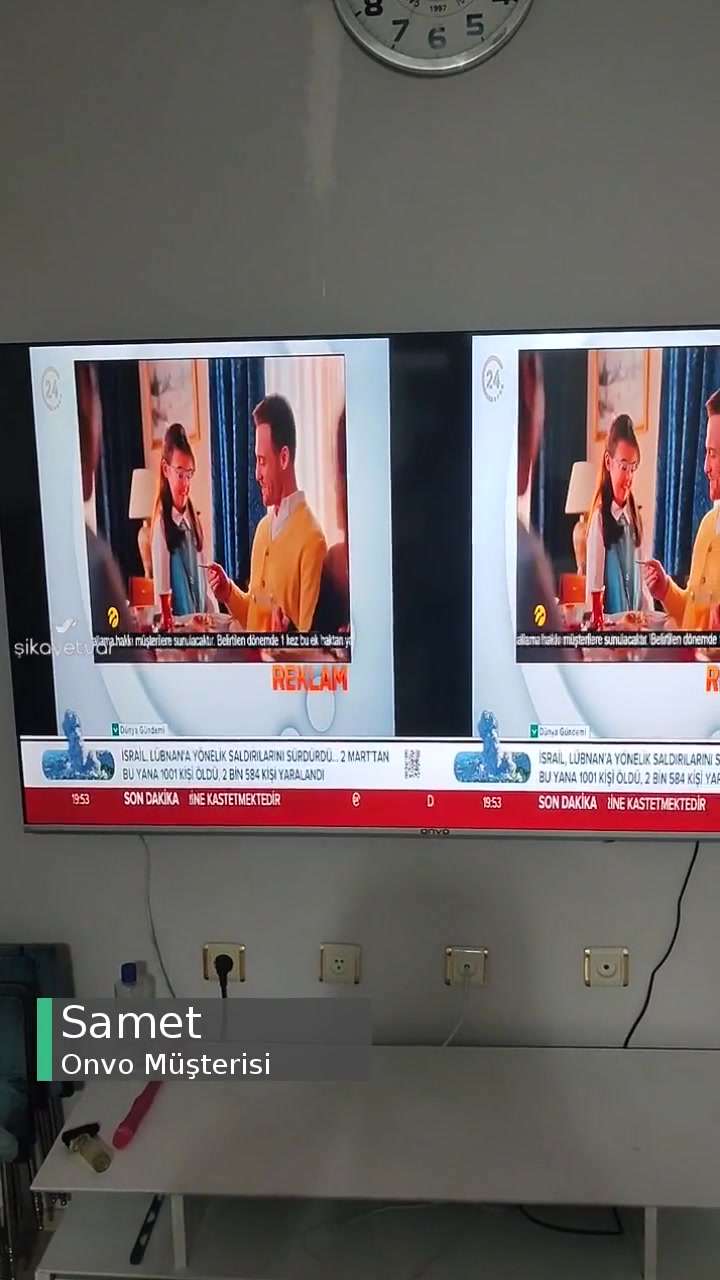 Onvo Çift Ekran Sorunu videonun kapak resmi