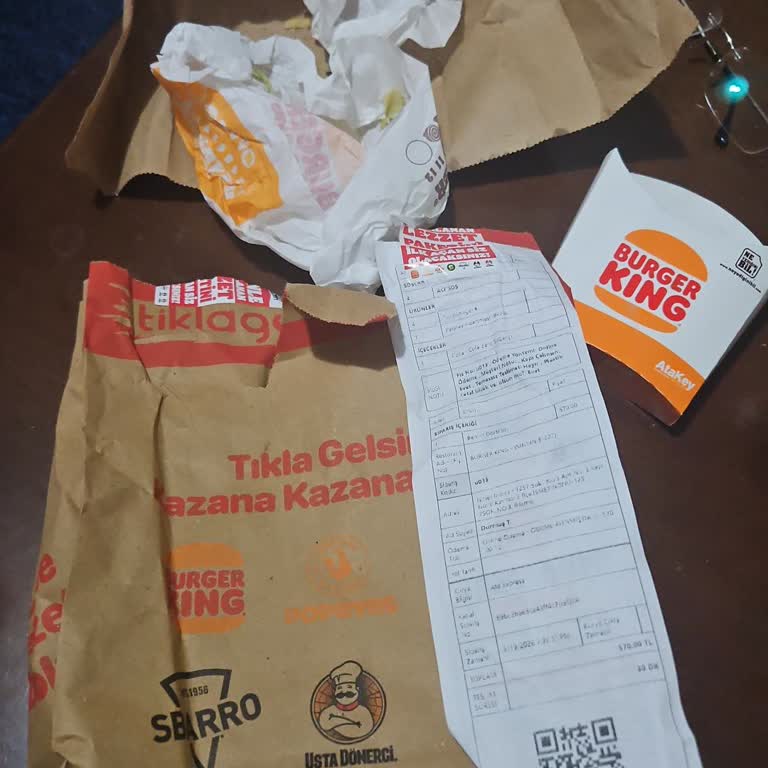 Burger King Menemen Şubesinde Sürekli Eksik Sipariş Ve Kalitesiz Hizmet Şikayeti