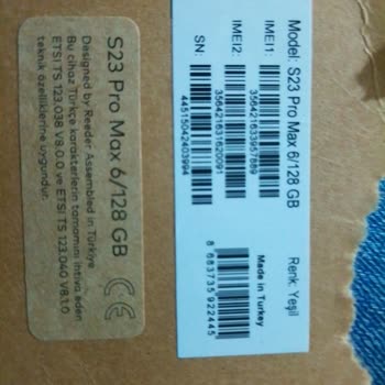 Reeder S23 Pro Max'ta Garanti Sürecinde Ücretli Değişim Talebi Ve Sürekli Kapanma Sorunu