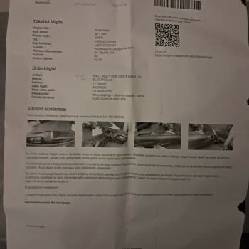 Tamir Edilmeyen Süpürge İçin Sadece Hediye Çeki Teklifi, Muadil Ürün Hakkım İhlal Edildi