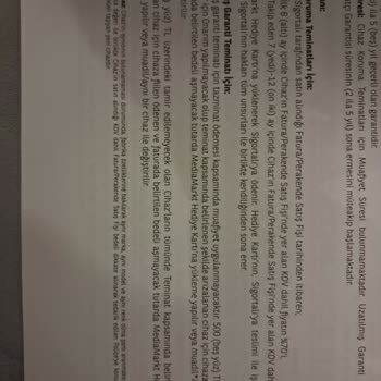 Tamir Edilmeyen Süpürge İçin Sadece Hediye Çeki Teklifi, Muadil Ürün Hakkım İhlal Edildi