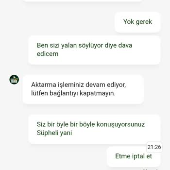 Aranma Talebi Özelliği Olmadığı Halde Yanıltıcı Bilgilendirme Ve Çelişkili Destek