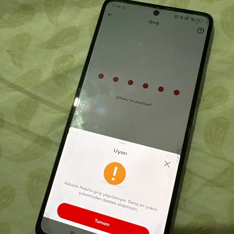 Akbank Mobil Giriş Sorunu Ve Hesabın Açılmaması