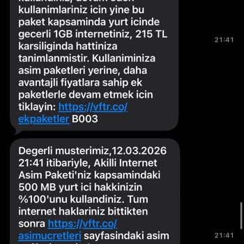 İzinsiz Ek Paketler, Yüksek Fatura Ve Zayıf Sinyal Şikayeti