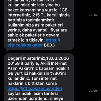 İzinsiz Ek Paketler, Yüksek Fatura Ve Zayıf Sinyal Şikayeti