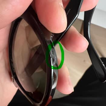 Kırık Ve Kullanılmış Güneş Gözlüğü Gönderildi, Değişim Paketi Kargoya Alınmadı