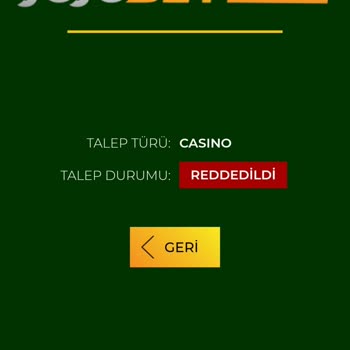 Jojobet'te İndirim Reddi Ve Canlı Destekte Sürekli Bekletilme