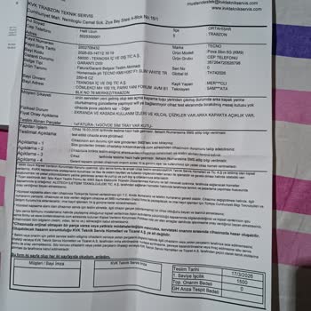 Tekno Spark Slim 5G Cihazımda Tekrarlanan Servis Sorunları Ve Değişim Talebi