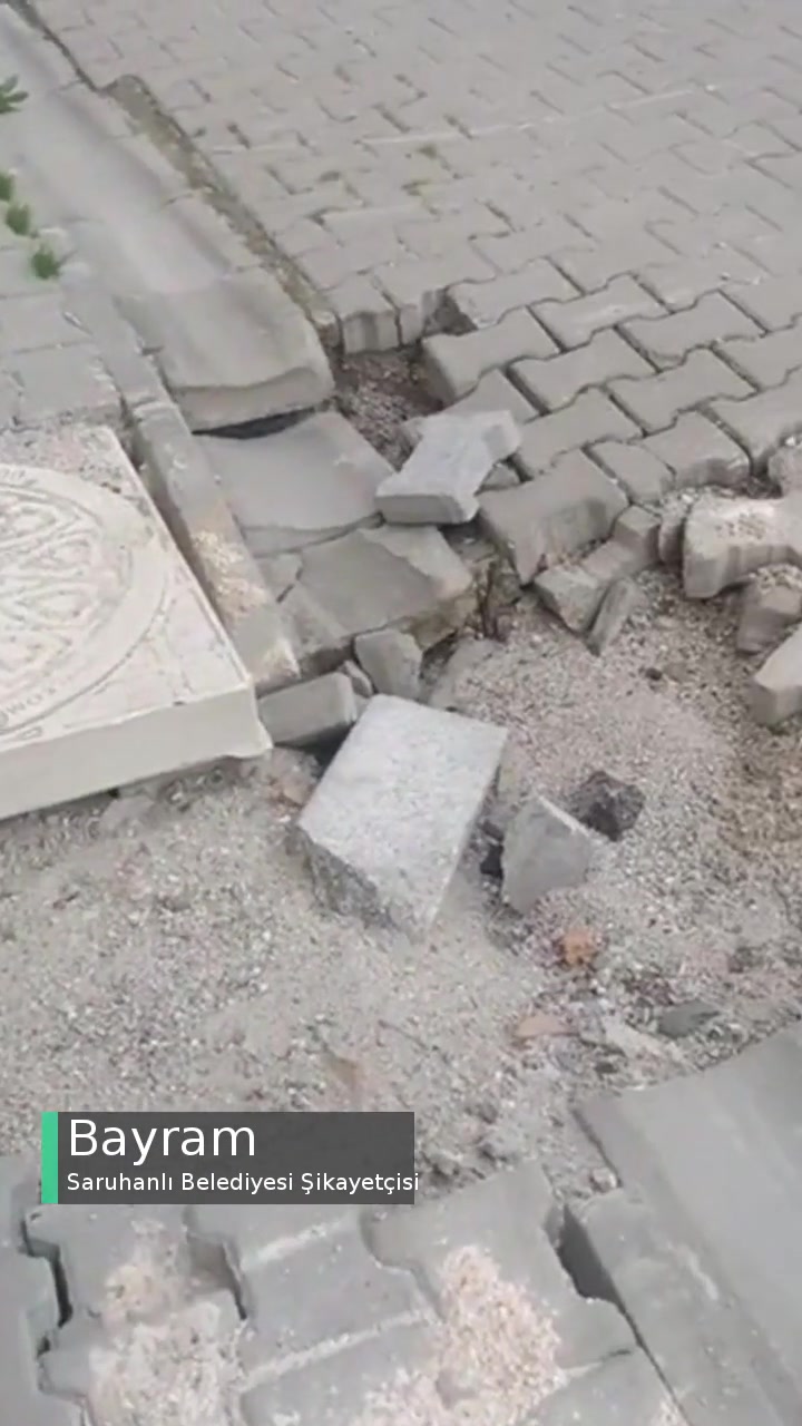 Saruhanlı Belediyesi Taş Döşeme videonun kapak resmi