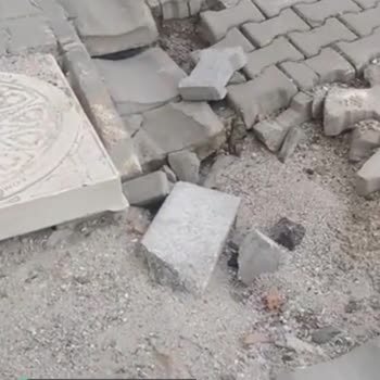 Saruhanlı Belediyesi Taş Döşeme