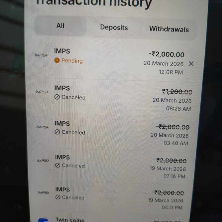 1win Withdrawal Keeps Getting Cancelled, User Cannot Receive Funds