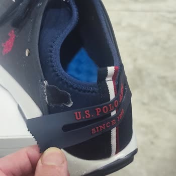 Us Polo Günlük Ayakkabısının Arka Kısmı İlk Kullanımda Koptu