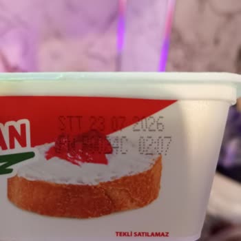 Bahçıvan Labne Paketi Küflü Çıktı Ve Değişim İstiyorum