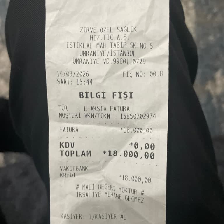 Çocuk Diş Çekiminde 2.500 TL Söylenirken 18.000 TL Ücret Talep Edildi